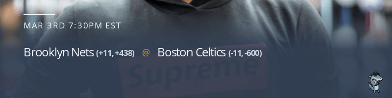 Brooklyn Nets vs. Boston Celtics - March 3, 2023