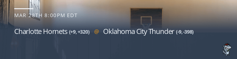 Charlotte Hornets vs. Oklahoma City Thunder - March 28, 2023