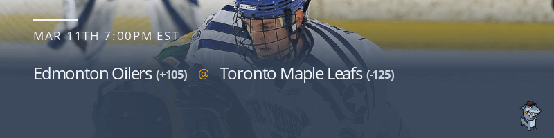 Edmonton Oilers vs. Toronto Maple Leafs - March 11, 2023