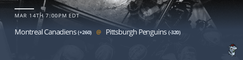 Montreal Canadiens vs. Pittsburgh Penguins - March 14, 2023