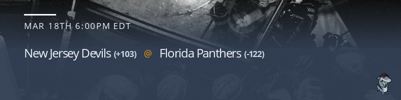 New Jersey Devils vs. Florida Panthers - March 18, 2023