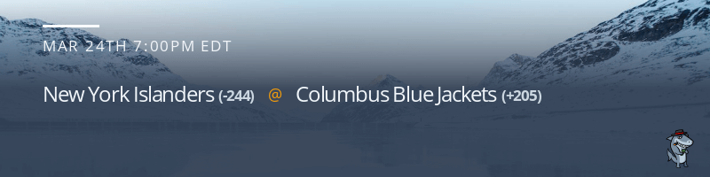 New York Islanders vs. Columbus Blue Jackets - March 24, 2023