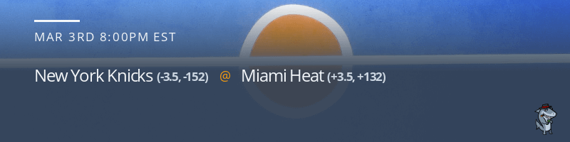 New York Knicks vs. Miami Heat - March 3, 2023