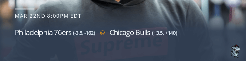 Philadelphia 76ers vs. Chicago Bulls - March 22, 2023