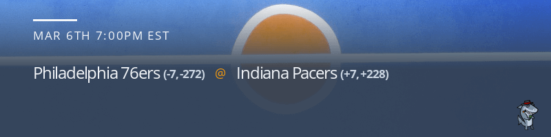 Philadelphia 76ers vs. Indiana Pacers - March 6, 2023