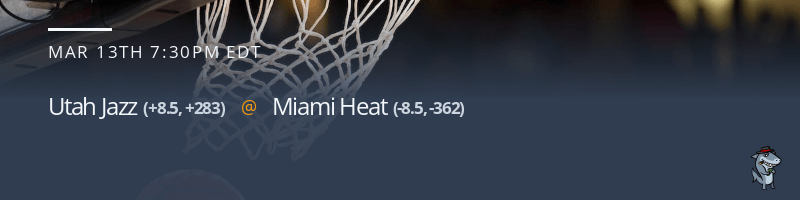 Utah Jazz vs. Miami Heat - March 13, 2023