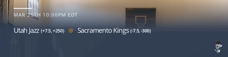 Utah Jazz vs. Sacramento Kings - March 25, 2023