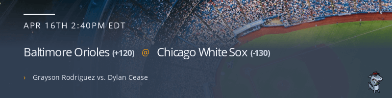 Baltimore Orioles @ Chicago White Sox - April 16, 2023