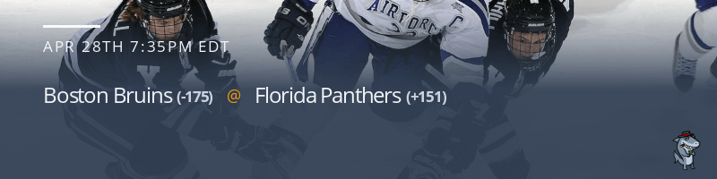 Boston Bruins vs. Florida Panthers - April 28, 2023
