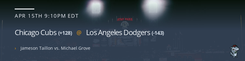 Chicago Cubs @ Los Angeles Dodgers - April 15, 2023