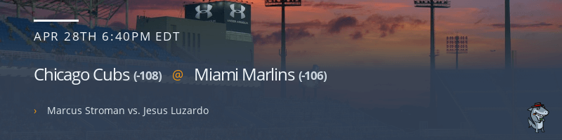 Chicago Cubs @ Miami Marlins - April 28, 2023