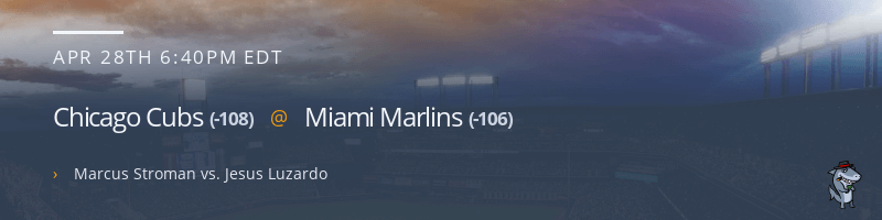 Chicago Cubs @ Miami Marlins - April 28, 2023