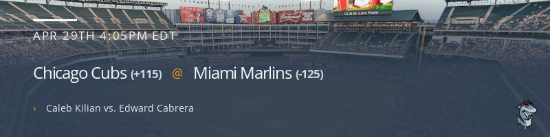 Chicago Cubs @ Miami Marlins - April 29, 2023