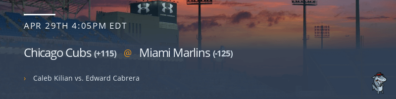 Chicago Cubs @ Miami Marlins - April 29, 2023