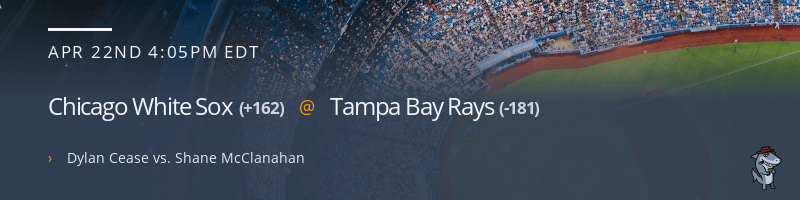 Chicago White Sox @ Tampa Bay Rays - April 22, 2023