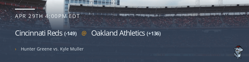 Cincinnati Reds @ Oakland Athletics - April 29, 2023