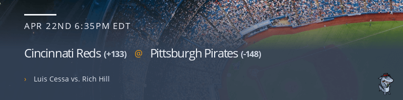 Cincinnati Reds @ Pittsburgh Pirates - April 22, 2023