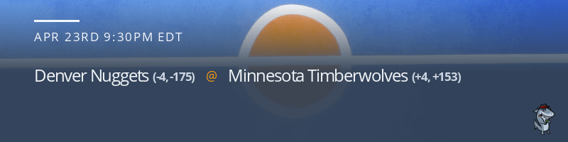 Denver Nuggets vs. Minnesota Timberwolves - April 23, 2023