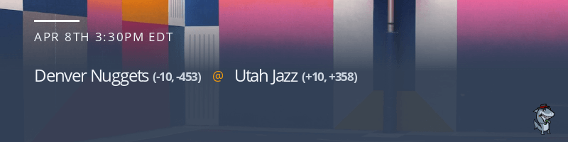 Denver Nuggets vs. Utah Jazz - April 8, 2023