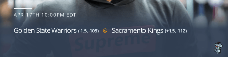 Golden State Warriors vs. Sacramento Kings - April 17, 2023