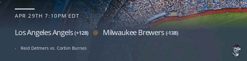 Los Angeles Angels @ Milwaukee Brewers - April 29, 2023