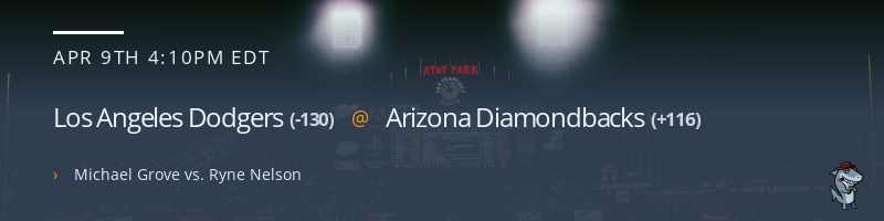 Los Angeles Dodgers @ Arizona Diamondbacks - April 9, 2023