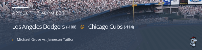 Los Angeles Dodgers @ Chicago Cubs - April 20, 2023