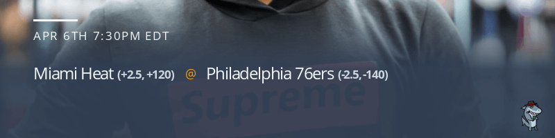 Miami Heat vs. Philadelphia 76ers - April 6, 2023