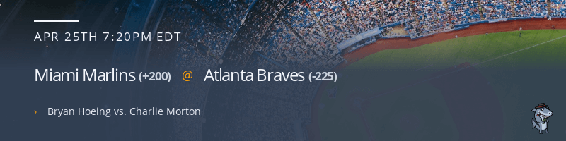 Miami Marlins @ Atlanta Braves - April 25, 2023