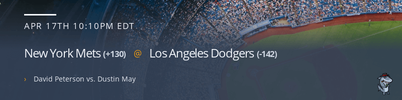 New York Mets @ Los Angeles Dodgers - April 17, 2023