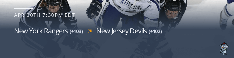 New York Rangers vs. New Jersey Devils - April 20, 2023