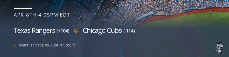 Texas Rangers @ Chicago Cubs - April 8, 2023