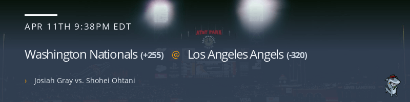 Washington Nationals @ Los Angeles Angels - April 11, 2023