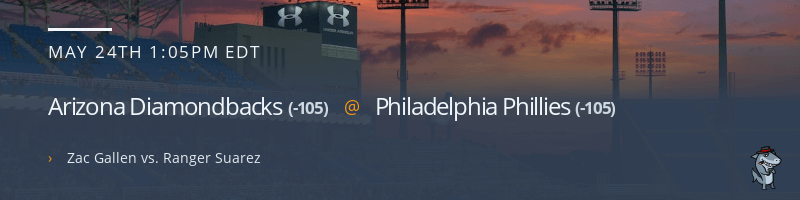 Arizona Diamondbacks @ Philadelphia Phillies - May 24, 2023