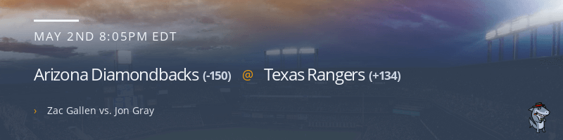 Arizona Diamondbacks @ Texas Rangers - May 2, 2023