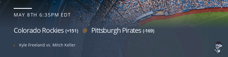 Colorado Rockies @ Pittsburgh Pirates - May 8, 2023