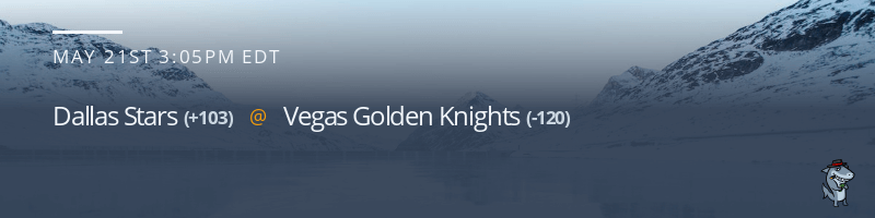 Dallas Stars vs. Vegas Golden Knights - May 21, 2023