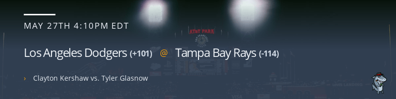 Los Angeles Dodgers @ Tampa Bay Rays - May 27, 2023