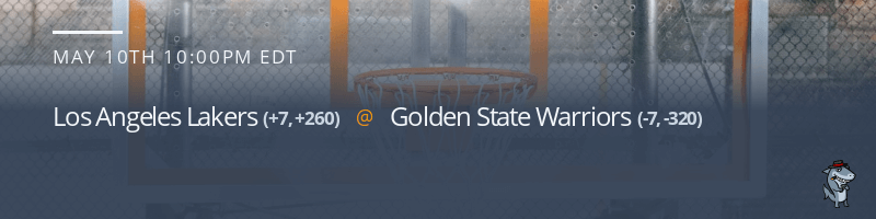 Los Angeles Lakers vs. Golden State Warriors - May 10, 2023