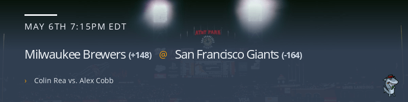 Milwaukee Brewers @ San Francisco Giants - May 6, 2023