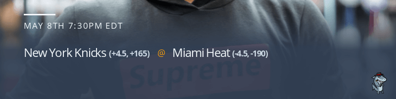 New York Knicks vs. Miami Heat - May 8, 2023