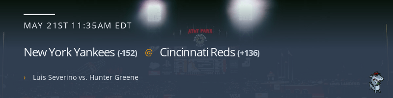 New York Yankees @ Cincinnati Reds - May 21, 2023