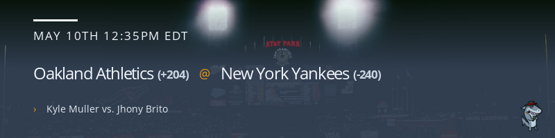 Oakland Athletics @ New York Yankees - May 10, 2023