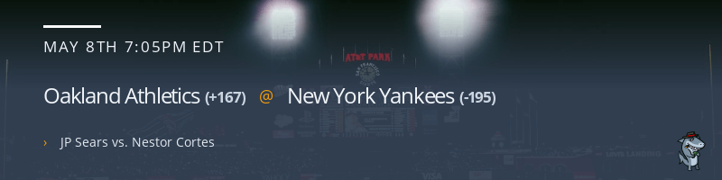 Oakland Athletics @ New York Yankees - May 8, 2023