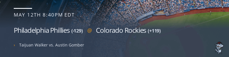 Philadelphia Phillies @ Colorado Rockies - May 12, 2023