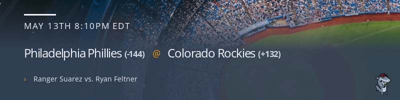 Philadelphia Phillies @ Colorado Rockies - May 13, 2023