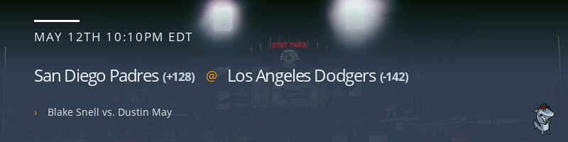 San Diego Padres @ Los Angeles Dodgers - May 12, 2023