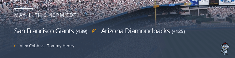 San Francisco Giants @ Arizona Diamondbacks - May 11, 2023