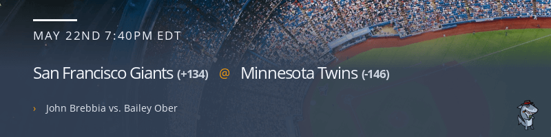 San Francisco Giants @ Minnesota Twins - May 22, 2023