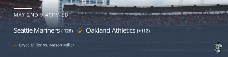 Seattle Mariners @ Oakland Athletics - May 2, 2023